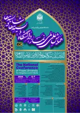 پوستر همایش علمی ملی نماز، دانشگاه بایسته ها و شایسته ها