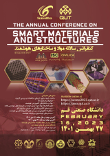 پوستر دومین کنفرانس سالانه مواد و ساختارهای هوشمند