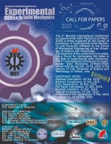 پوستر کنفرانس دو سالانه بین المللی مکانیک جامدات تجربی