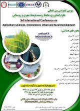 پوستر سومین کنفرانس بین المللی علوم کشاورزی،محیط زیست،توسعه شهری و روستایی