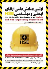 پوستر اولین همایش علمی ارتقای ایمنی و مهندسی HSE