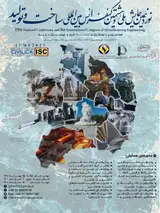 پوستر نوزدهمین همایش ملی و هشتمین کنفرانس بین ­المللی مهندسی ساخت و تولید ایران