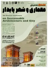 پوستر هشتمین همایش ملی معماری و شهر پایدار
