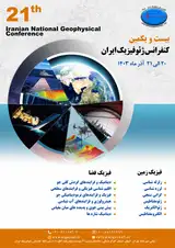 پوستر بیست و یکمین کنفرانس ژئوفیزیک ایران
