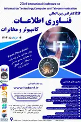 پوستر بیست و سومین کنفرانس بین المللی فناوری اطلاعات، کامپیوتر و مخابرات