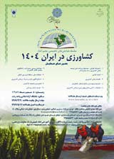 پوستر همایش ملی سهم کشاورزی و منابع طبیعی در توسعه جمهوری اسلامی ایران در افق ۱۴۰۴