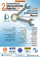 پوستر دومین کنفرانس بین المللی مهندسی صنایع و سیستم­ها (ICISE ۲۰۱۶)