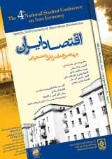 پوستر چهارمین همایش ملی دانشجویی اقتصاد ایران