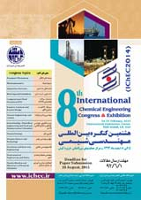 پوستر هشتمین کنگره بین المللی مهندسی شیمی