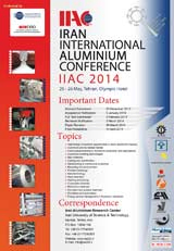 پوستر سومین کنفرانس بین‌المللی آلومینیوم ایران IIAC2014