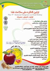 پوستر اولین کنگره ملی سلامت غذا تولید، تبدیل، مصرف