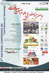 پوستر سومین همایش ملی علوم و صنایع غذایی