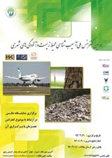 پوستر اولین کنفرانس ملی آسیب شناسی محیط زیست و آلودگی های شهری
