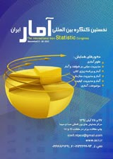 پوستر نخستین کنگره بین المللی آمار ایران