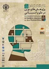 پوستر دومین کنفرانس ملی و اولین کنفرانس بین المللی پژوهشهای نوین در علوم انسانی