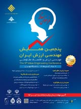 پوستر پنجمین همایش ملی مهندسی ارزش ایران