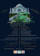 پوستر چهارمین کنفرانس بین المللی هنر، معماری و کاربردها