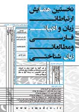 پوستر نخستین همایش ارتباطات،زبان و ادبیات فارسی و مطالعات زبان شناختی