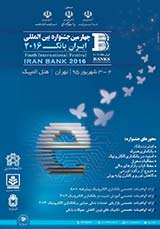 پوستر چهارمین جشنواره بین المللی ایران بانک 2016