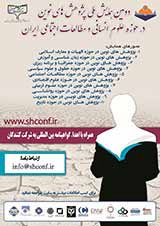 پوستر دومین همایش ملی پژوهش های نوین در حوزه علوم انسانی و مطالعات اجتماعی ایران