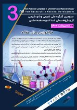 پوستر سومین کنگره ملی شیمی و نانو شیمی از پژوهش تا توسعه ملی