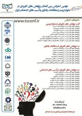 پوستر دومین کنفرانس بین المللی  پژوهشهای کاربردی در علوم تربیتی و مطالعات رفتاری و آسیب های اجتماعی ایران
