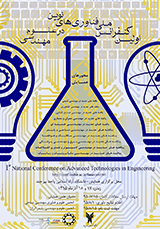 پوستر اولین کنفرانس ملی فناوری های نوین در علوم مهندسی