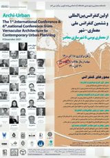 پوستر اولین کنفرانس بین المللی و ششمین کنفرانس ملی معماری-شهر: از معماری بومی تا شهرسازی معاصر