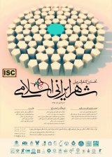 پوستر نخستین کنفرانس ملی شهر ایرانی اسلامی