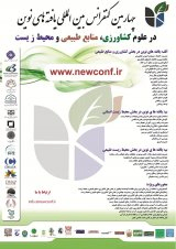 پوستر چهارمین کنفرانس بین المللی یافته های نوین در علوم کشاورزی، منابع طبیعی و محیط زیست