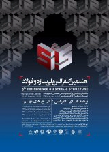 پوستر هشتمین کنفرانس ملی سازه و فولاد