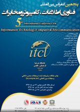 پوستر پنجمین کنفرانس بین المللی فناوری اطلاعات ، کامپیوتر و مخابرات