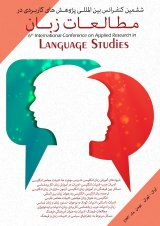 پوستر ششمین کنفرانس بین المللی پژوهشهای کاربردی در مطالعات زبان