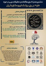 پوستر ششمین همایش ملی مطالعات و تحقیقات نوین در حوزه علوم تربیتی، روانشناسی و مشاوره ایران