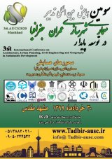 پوستر سومین همایش تدبیر معماری، شهرسازی، عمران و جغرافیا در توسعه پایدار