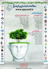 پوستر هشتمین کنفرانس ملی توسعه پایدار در علوم تربیتی و روانشناسی،مطالعات اجتماعی و فرهنگی