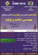 پوستر پانزدهمین کنفرانس ملی و چهارمین کنفرانس بینxad المللی مهندسی ساخت و تولید
