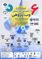 پوستر ششمین کنفرانس بین المللی وب پژوهی