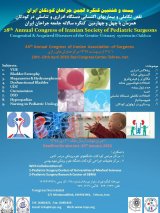 پوستر بیست و هشتمین کنگره انجمن جراحان کودکان ایران