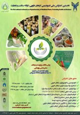 پوستر اولین همایش ملی فیتوشیمی گیاهان دارویی، ارتقاء سلامت و تجارت