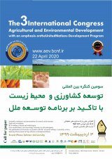 پوستر سومین کنگره بین المللی توسعه کشاورزی و محیط زیست با تاکید بر برنامه توسعه ملل