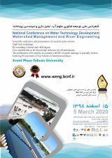 پوستر کنفرانس ملی توسعه فناوری علوم آب ، آبخیزداری و مهندسی رودخانه
