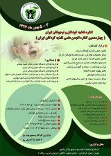 پوستر چهاردهمین کنگره انجمن علمی تغذیه کودکان ایران