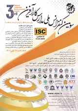 پوستر سومین کنفرانس ملی مدارس کارآفرین