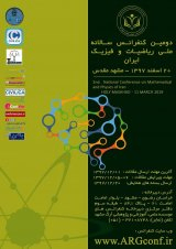 پوستر دومین کنفرانس سالانه ملی ریاضیات و فیزیک ایران