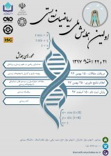 پوستر اولین همایش ملی ریاضیات زیستی