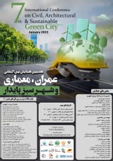 پوستر هفتمین همایش بین المللی عمران، معماری و شهر سبز پایدار