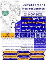 پوستر اولین کنفرانس توسعه پژوهش های نوین در علوم، مهندسی و علوم پزشکی
