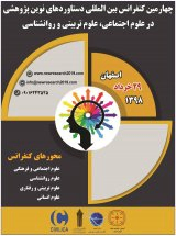 پوستر چهارمین کنفرانس بین المللی دستاورد های نوین پژوهشی در علوم اجتماعی، علوم تربیتی و روانشناسی