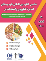 پوستر ششمین کنگره بین المللی علوم و صنایع غذایی، کشاورزی و امنیت غذایی